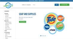 Desktop Screenshot of laundrysupplies.com