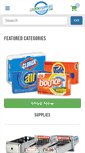 Mobile Screenshot of laundrysupplies.com